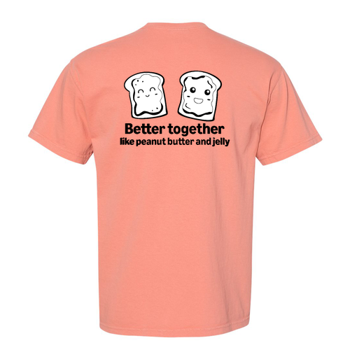 Comfort Colors Ringspun Garment Dyed T Shirt -- Terracotta