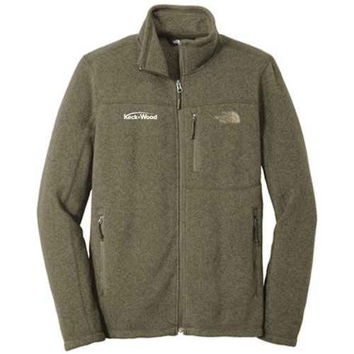 Men's/Unisex The North Face Sweater Fleece Jacket -- New Taupe Green Heather