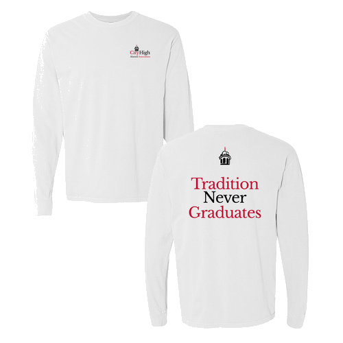 Comfort Colors Ringspun Long Sleeve Tee -- White