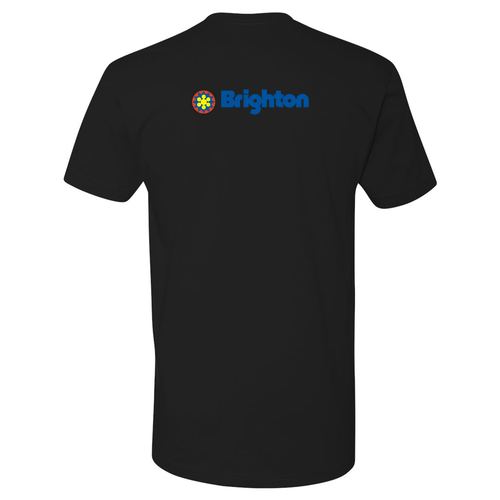 Brighton Logo 2 Full color -- Short Sleeve Tee Black