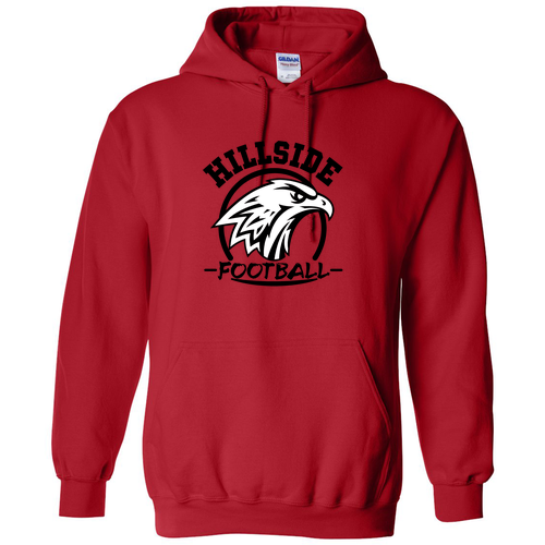 Gildan Heavy Blend Hooded Sweatshirt -- Red