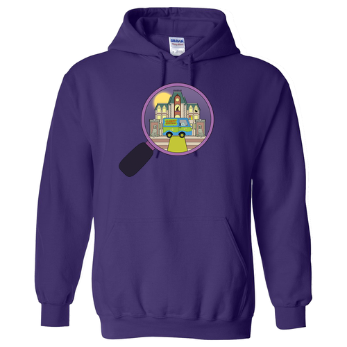 Gildan Heavy Blend Hooded Sweatshirt -- Purple