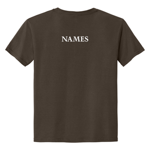 Youth Jerzees Classics Cotton T-Shirt -- Chocolate