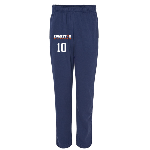 Bella + Canvas Unisex Straight-Leg Sweatpant -- Navy