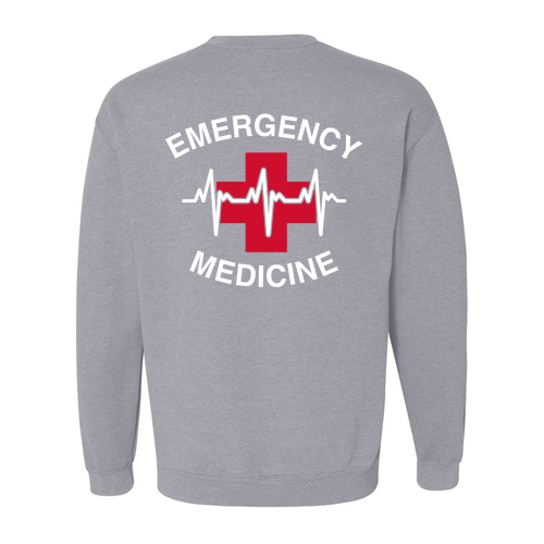 Gildan Heavy Blend Crew Neck Sweatshirt -- Sport Grey