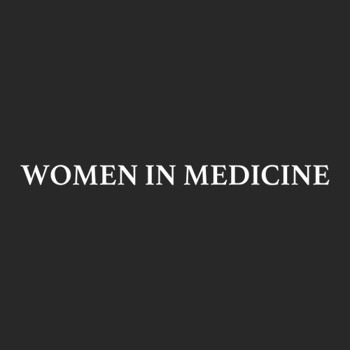 Embroidered Women In Medicine District V.I.T. Heavyweight Fleece Crew -- Black