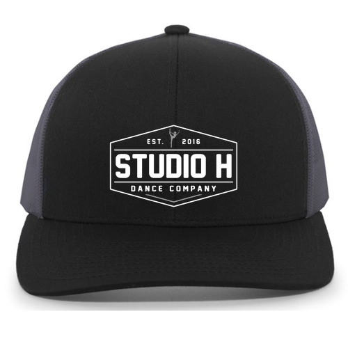 Pacific Headwear Trucker Mesh Hat -- Black / Graphite / Black