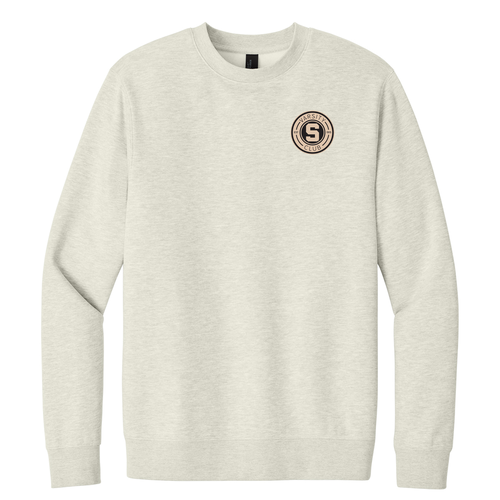 District Fleece Crew Neck Sweatshirt-- Oatmeal Heather