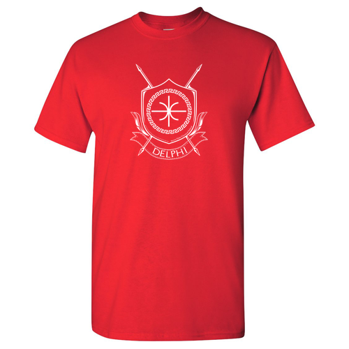 Delphi ADULT SIZE T-Shirt -- Red