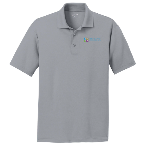 Sport-Tek PosiCharge RacerMesh Polo -- Silver
