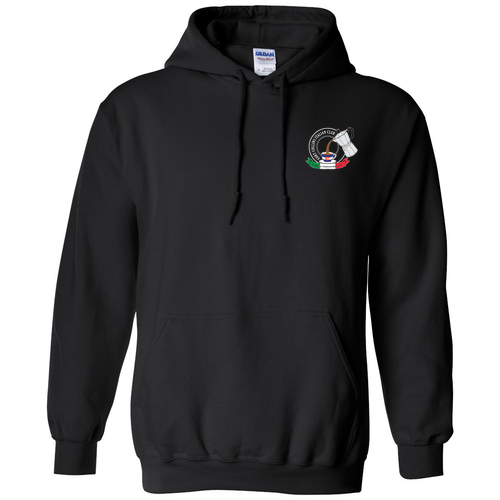 50/50 Cotton/Poly Hoodies -- Black
