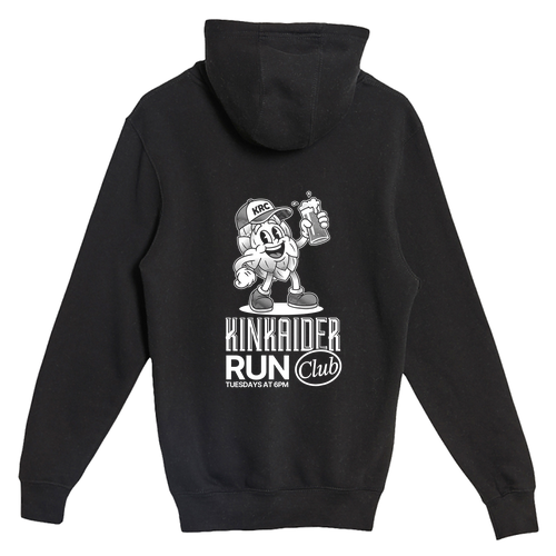 Lane Seven Unisex Premium Pullover Hooded Sweatshirt -- Black