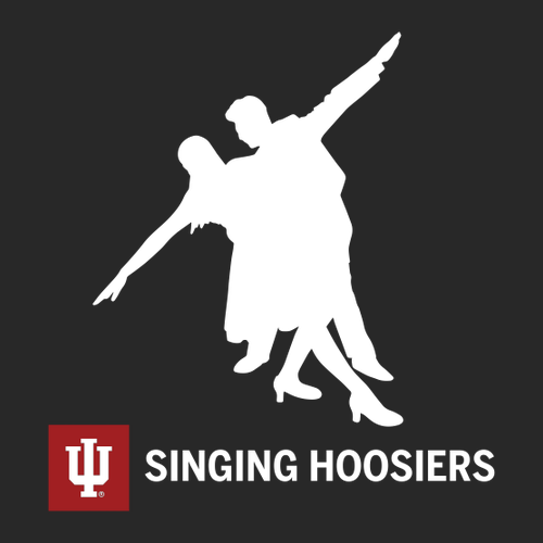 Embroidered Singing Hoosiers- Hooded Sweatshirt
