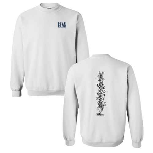 Gildan Heavy Blend Crew Neck Sweatshirt -- White