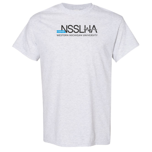 NSSLHA Heavy Cotton Basic T-Shirt -- Ash