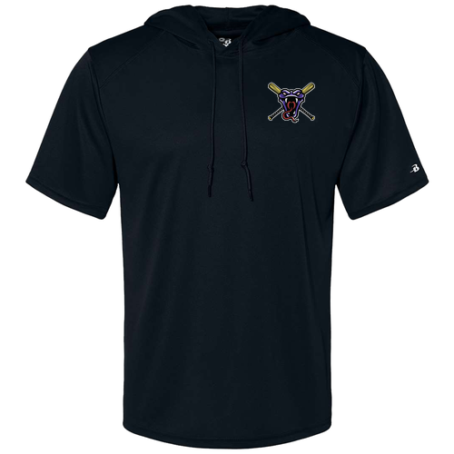 Morgantown Mambas Badger B-Core Hooded T-Shirt -- Black