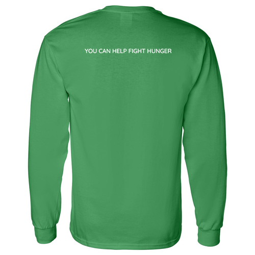 Gildan Heavy Cotton Longsleeve Basic T-Shirt -- Irish Green