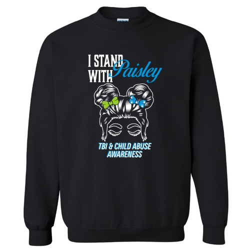 Gildan Heavy Blend Crew Neck Sweatshirt -- Black