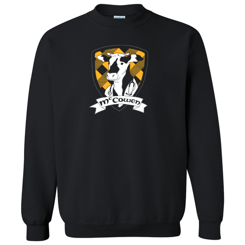 Gildan Heavy Blend Crew Neck Sweatshirt -- Black