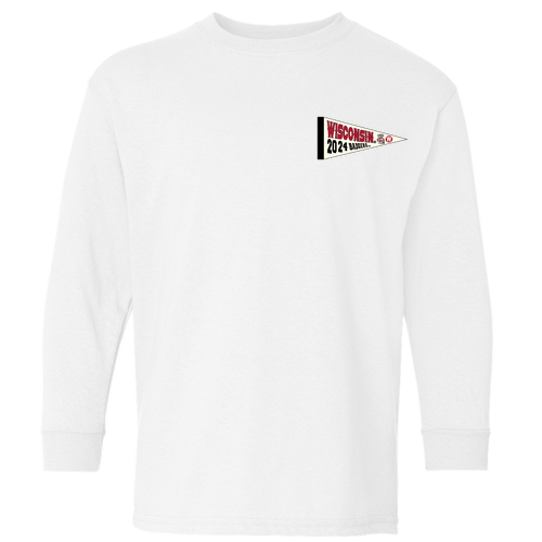 Gildan Youth Heavy Cotton Longsleeve -- White
