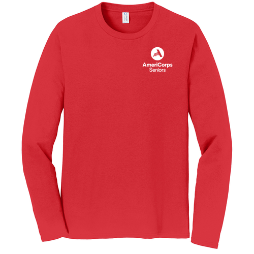 (Plus Sizes Only)Getting Things Done Longsleeve -- Bright Red