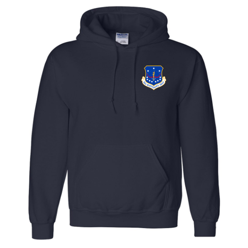 Gildan Adult Dryblend Adult Hooded Sweatshirt -- Navy (Emboridery)  115th Group