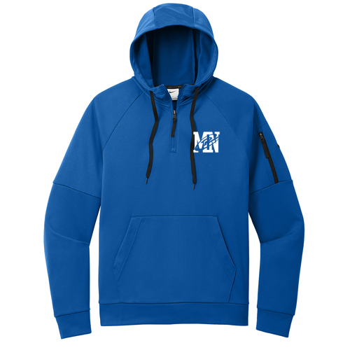 Nike Therma-Fit Pocket 1/4-Zip Fleece Hoodie -- Game Royal