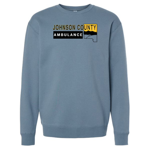 Independent Trading Co. Heavyweight Crewneck Sweatshirt -- Storm Blue