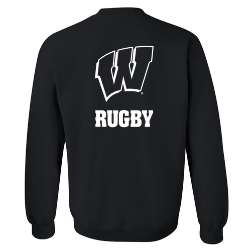 Gildan Heavy Blend Crew Neck Sweatshirt --Badge  Black