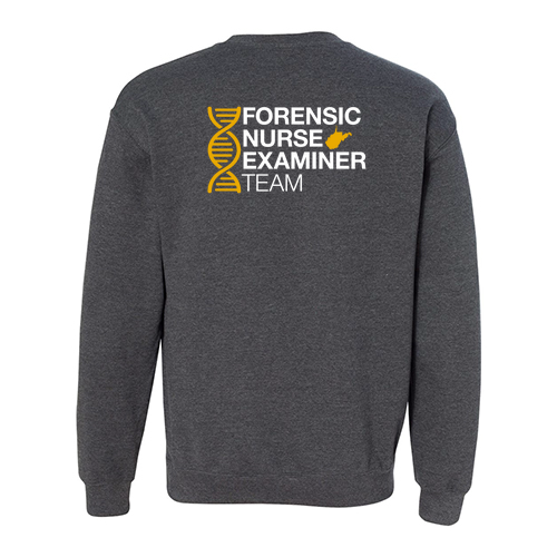 Gildan Heavy Blend Crew Neck Sweatshirt -- Dark Heather