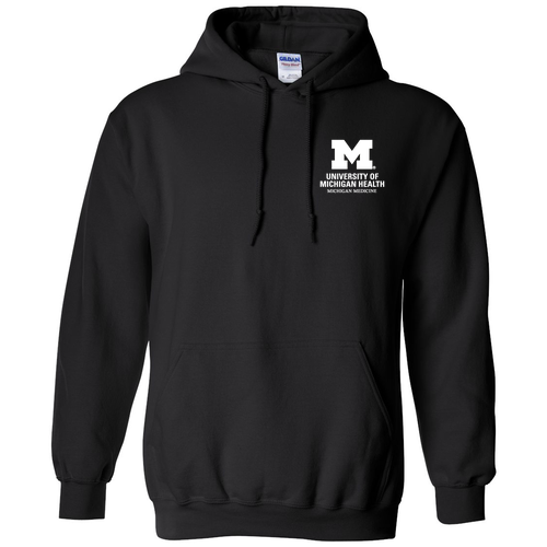 Mens/Unisex Gildan Heavy Blend Hooded Sweatshirt -- Black