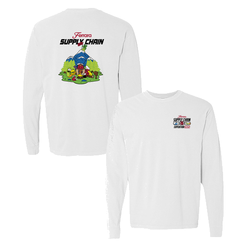 Supply Chain Expedition 2025 -- White Short Long Tee
