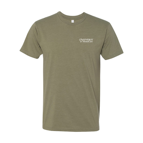 Next Level Mens CVC Crew -- Light Olive