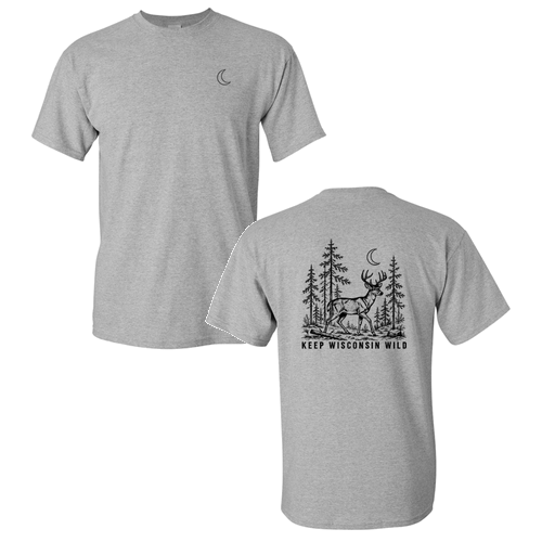 Gildan Heavy Cotton Basic T-Shirt -- Sport Grey