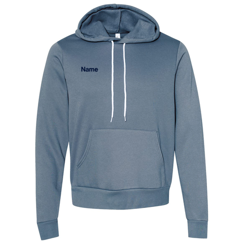 Perioperative Services Mens/Unisex Bella Canvas Sponge Fleece Hoodie -- Steel Blue