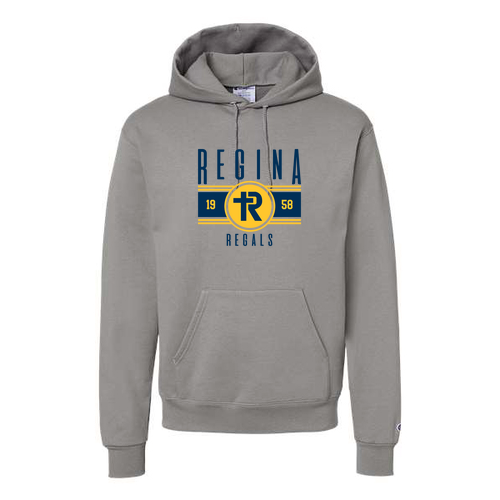 Champion 9 oz., 50/50 EcoSmart Pullover Hood -- Stone Gray