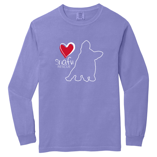 Comfort Colors Ringspun Long Sleeve Tee -- Violet