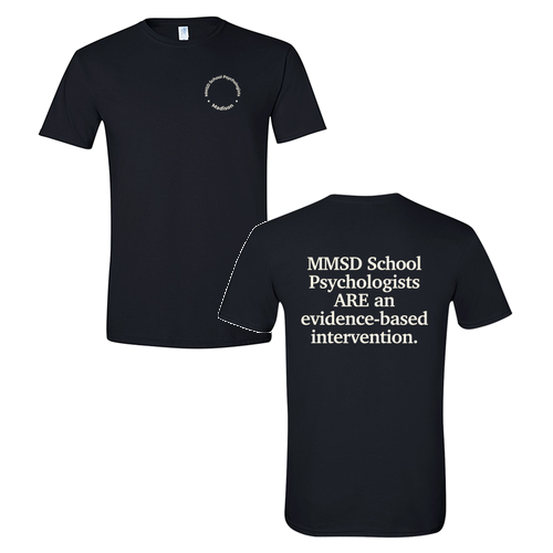 MMSD School Psychologist T-Shirt -- Black