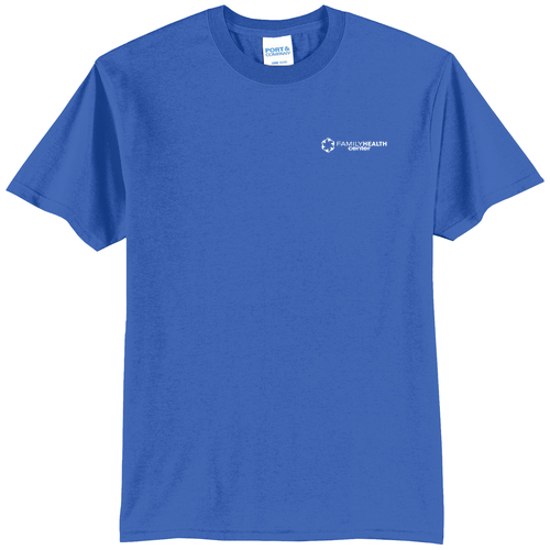 Port and Company 50/50 Blend Basic T-Shirt -- Royal