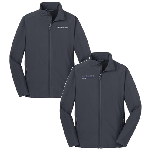 Port Authority Core Soft Shell Jacket -- Battleship Grey
