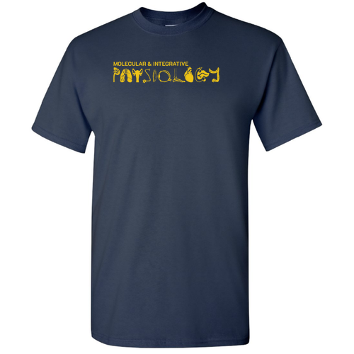 Mens/Unisex Gildan Heavy Cotton Basic T-Shirt -- Navy
