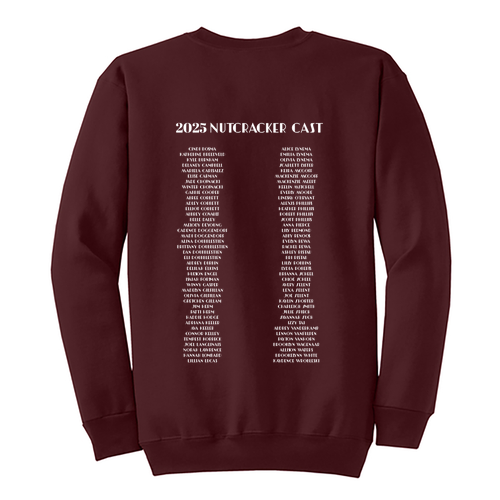 Port and Company Classic Crewneck Sweatshirt -- Maroon