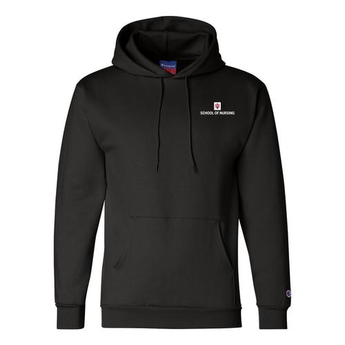 Champion 9 oz., 50/50 EcoSmart Pullover Hood -- Black