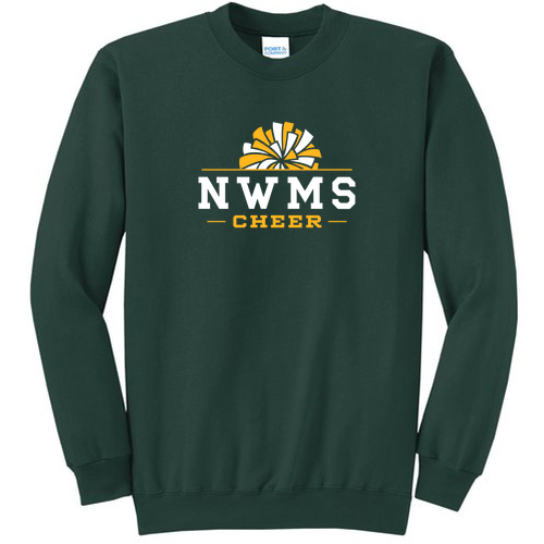 Port and Company Classic Crewneck Sweatshirt -- Dark Green
