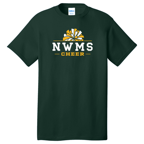 Port and Company 5.4 oz Cotton T-Shirt -- Dark Green