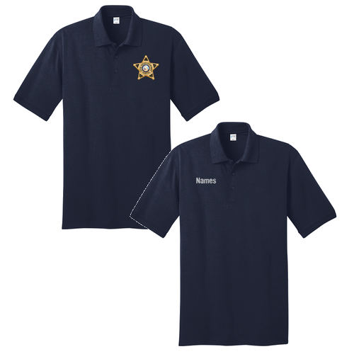 Port & Company Core Blend Jersey Knit Polo -- Deep Navy