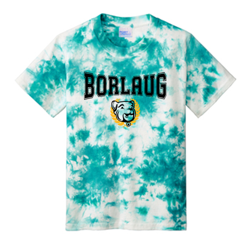Port and Company Youth Crystal Tie-Dye Tee -- Teal