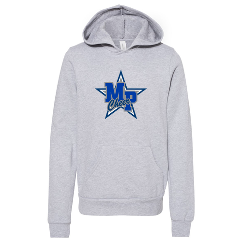 YOUTH Bella Canvas Sponge Fleece Hooded Sweatshirt -- Athletic Heather