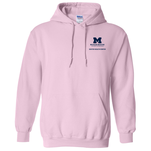 Mens/Unisex Gildan Heavy Blend Hooded Sweatshirt -- Light Pink