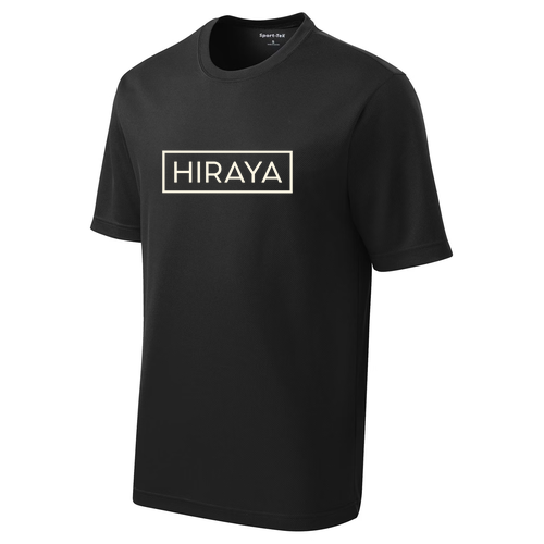 Hiraya Classic Logo Performance Short Sleeve Tee -- Black